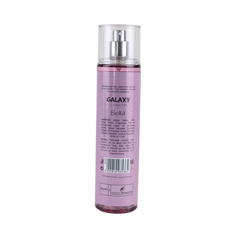 GALAXY BODY MIST BELLA 250ML