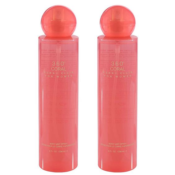Body Mist Perry Ellis 360 Coral 8.0 Sp Women